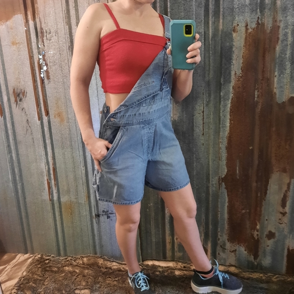 VINTAGE DKNY Denim Overalls
